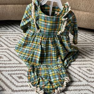 Perfect flannel fall dress